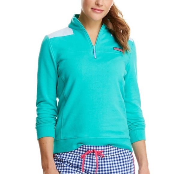 VINEYARD VINES teal sweatshirt - Picture 2 of 8